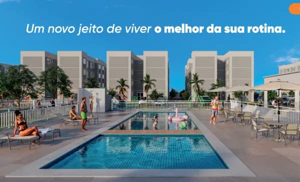 Village Reserva II - Apartamento com 2 quartos na região do Cohatrac