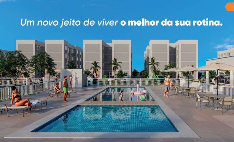 Village Reserva II - Apartamento com 2 quartos na região do Cohatrac