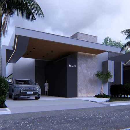Casa com 3 suites e area de lazer no Damha!!!