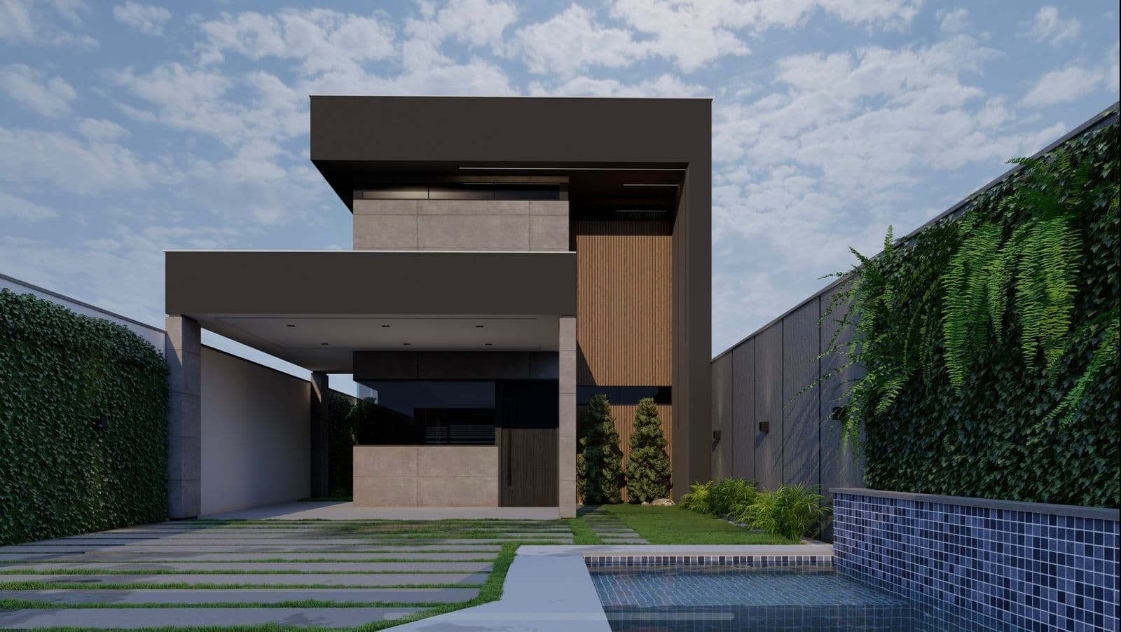 Casa Duplex com 3 suites, varanda e piscina no Araçagy