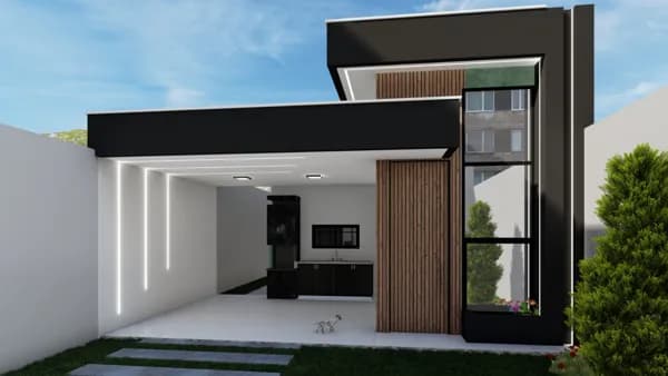 Casa na planta com 1 suite master e uma semi suite no Araçagy