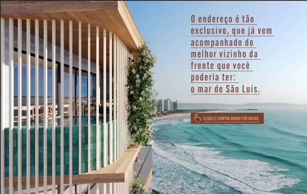 Sky - Apartamento Alto Padrão 4 suítes com Varanda na Península