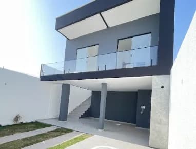 Casas com 3 quartos sendo 1 suite master, piscina, churrasqueira e lavabo no Araçagy