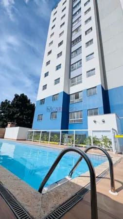 Apartamento 03 quartos com suíte perto do metrô em Samambaia DF, novo Aceita financiamento e FGTS