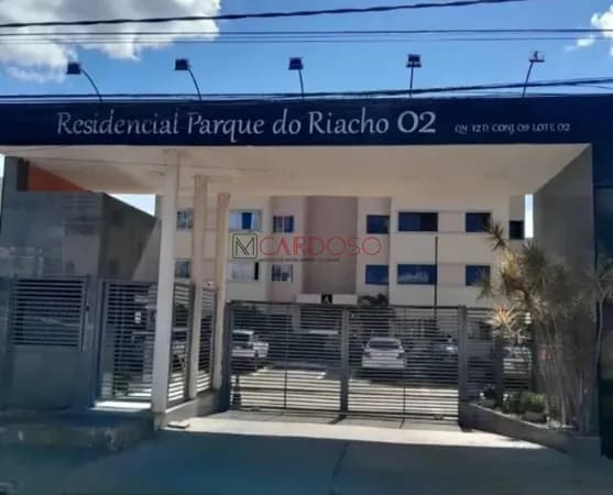 Ágio Apartamento 02 quartos no Riacho Fundo II, Não exige transferencia, aceita carro