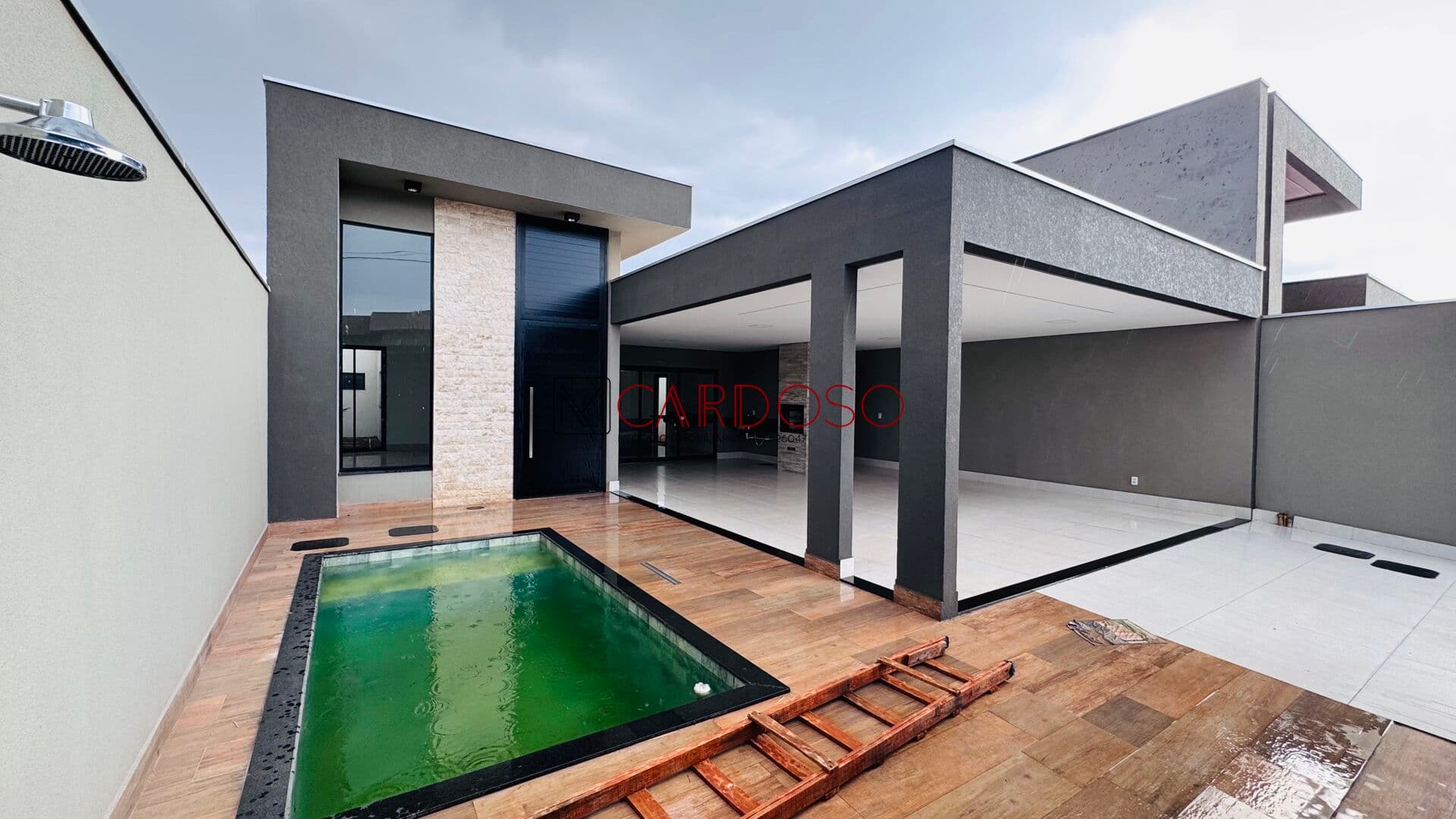 Casa Alto Padrão em Condomínio Cooperville 04 Quartos Com Piscina, 04 quartos na 26 de setembro