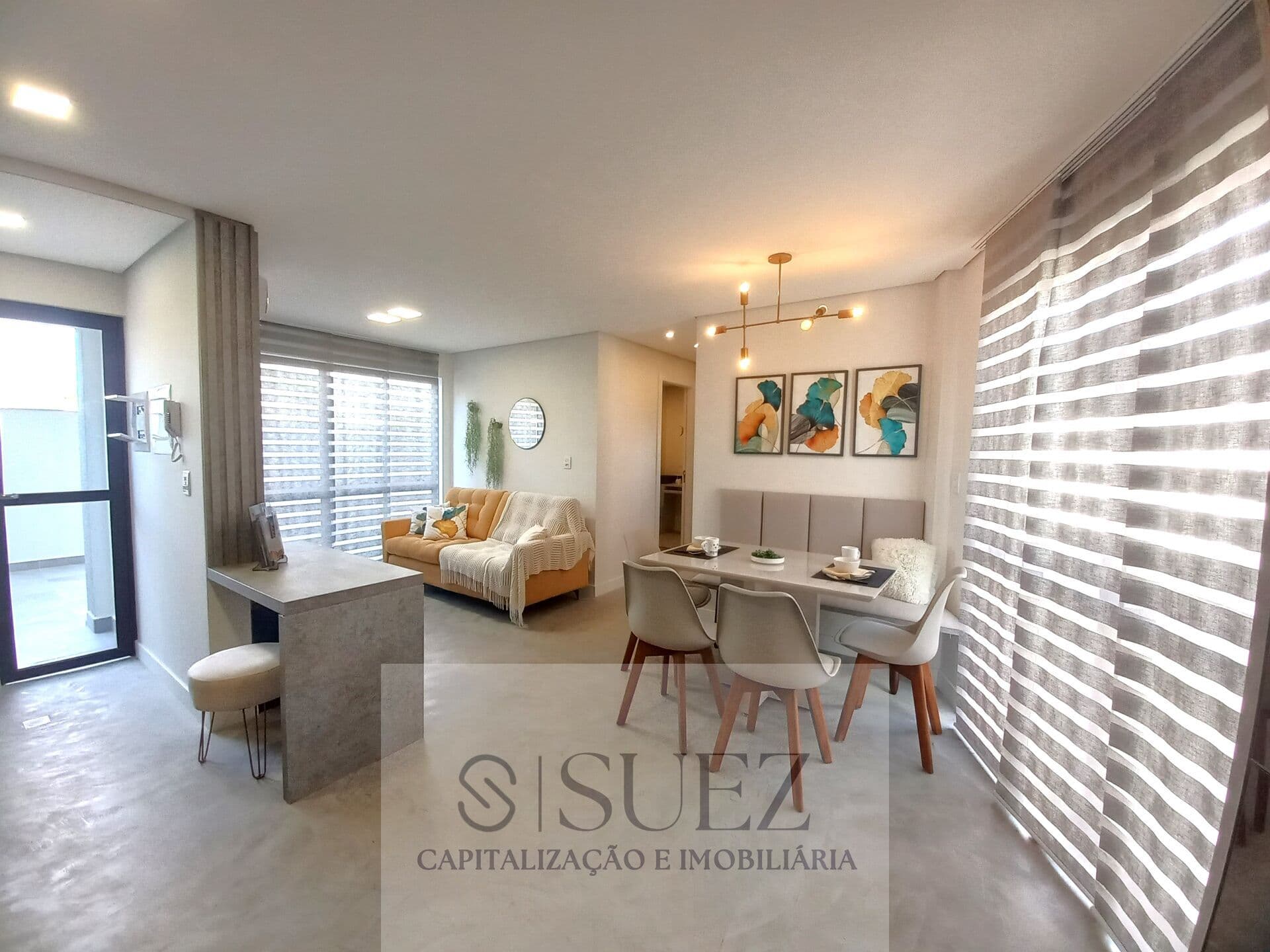 Apartamento novo mobiliado com 2 dormitórios na Itoupava Seca
