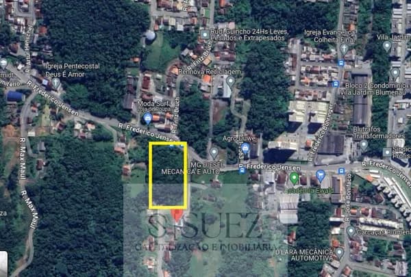Ótimo terreno na Itoupavazinha com área de 11.851,43 m²