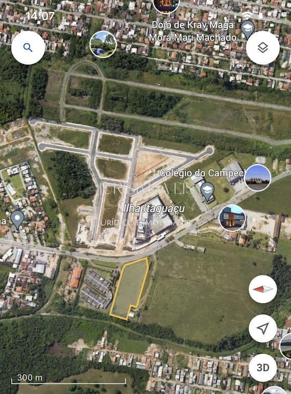 Terreno 12.569 metros quadrados - Campeche - Florianópolis/SC
