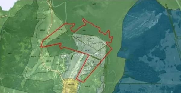 Área de 592.992,89m² em Sambaqui Florianópolis/SC-Exclusividade JurisImóveis