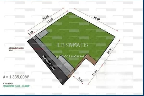 Lote/Terreno em Florianópolis - Centro