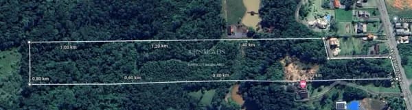 Terreno 75.450,00m² centro de Pomerode SC