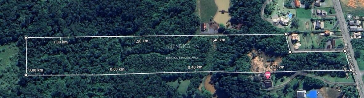 Terreno 75.450,00m² centro de Pomerode SC