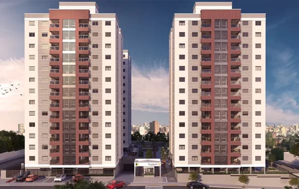 O Residencial Alto do Frezzarin é um empreendimento localizado em Americana, composto por 156 unidades, cada prédio contendo 13 andares e 4 apartamentos por andar.