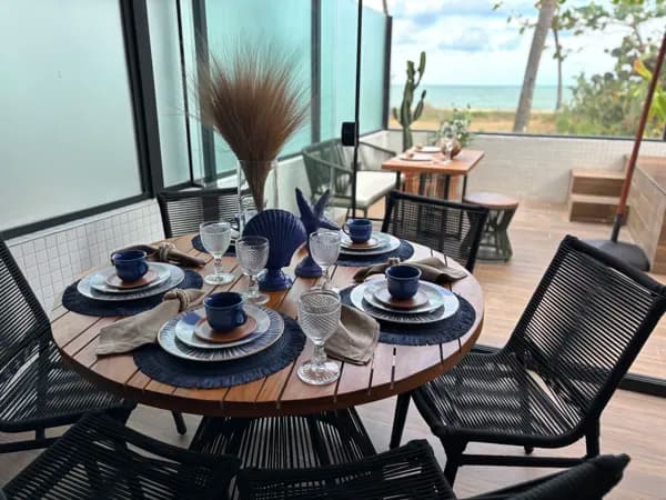 Apartamento Flat FRENTE MAR - PÉ NA AREIA em Jardim Oceania, João Pessoa/PB