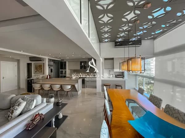 Loft dúplex - 138m2, 3dts., em Riviera de São Lourenço - Bertioga -SP