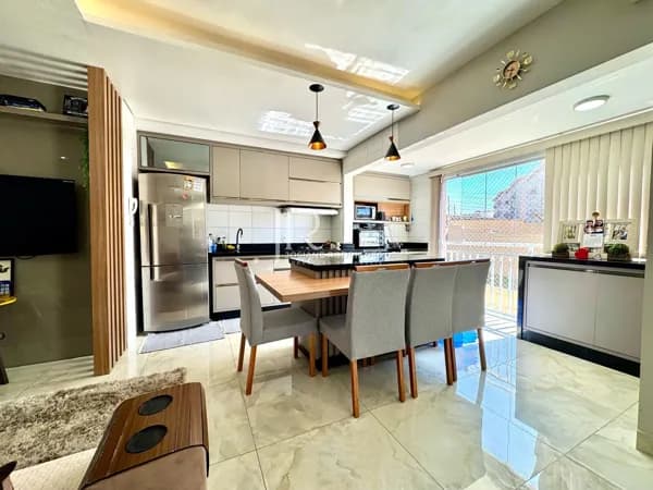 Apartamento todo planejado, climatizado e com varanda estendida no condomínio Torres de Americana