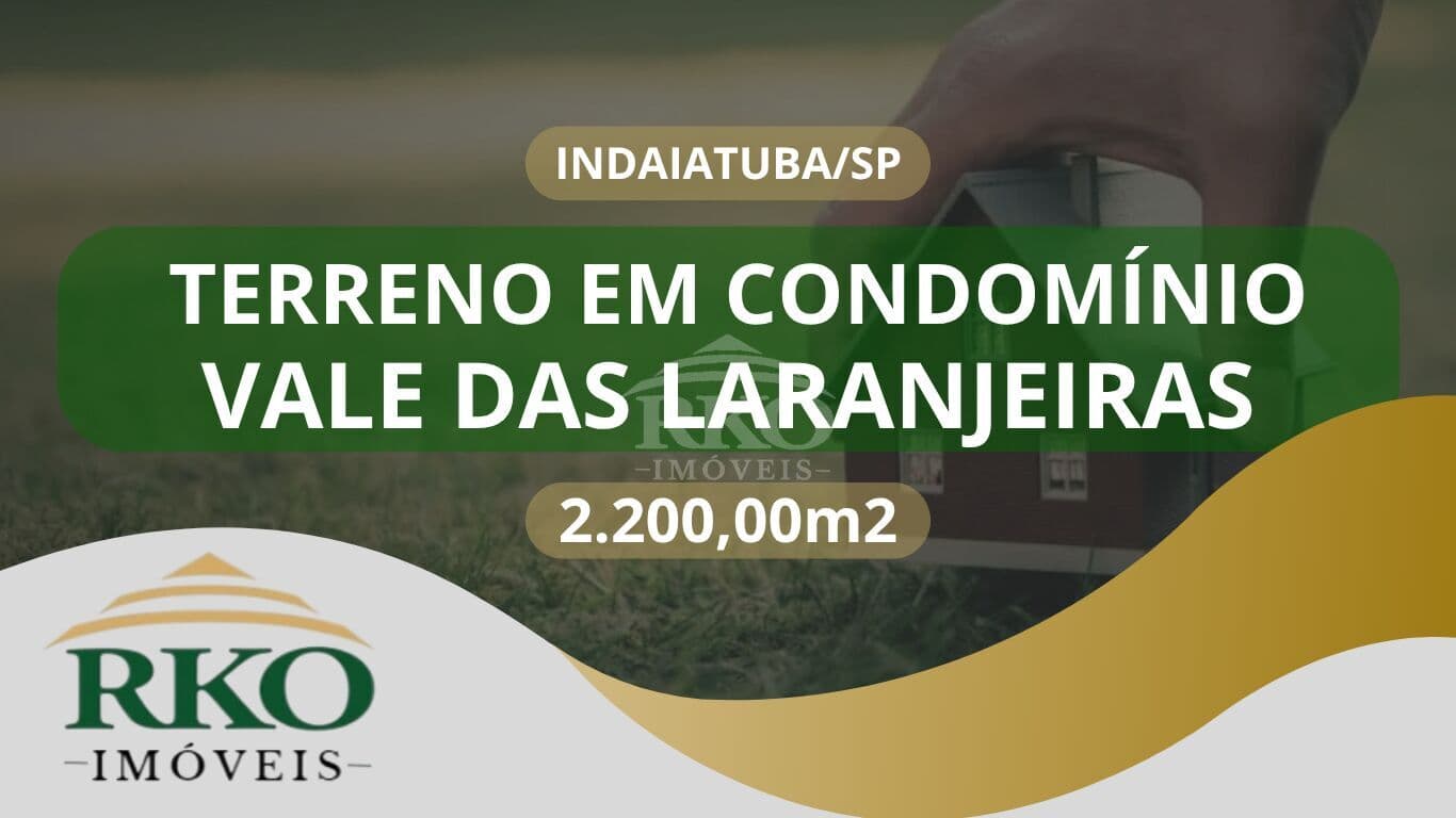 Terreno em Loteamento Vale das Laranjeiras - Indaiatuba/SP