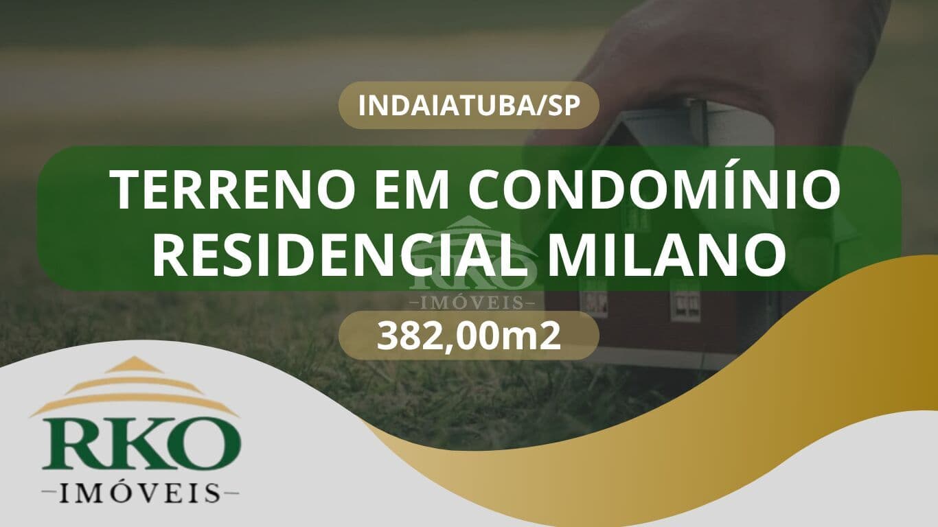 Terreno em Condomínio Milano - Indaiatuba/SP