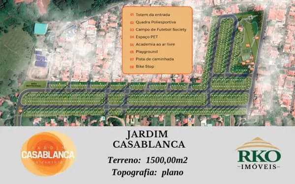 Terreno à venda no bairro Jardim Casablanca em Indaiatuba/SP