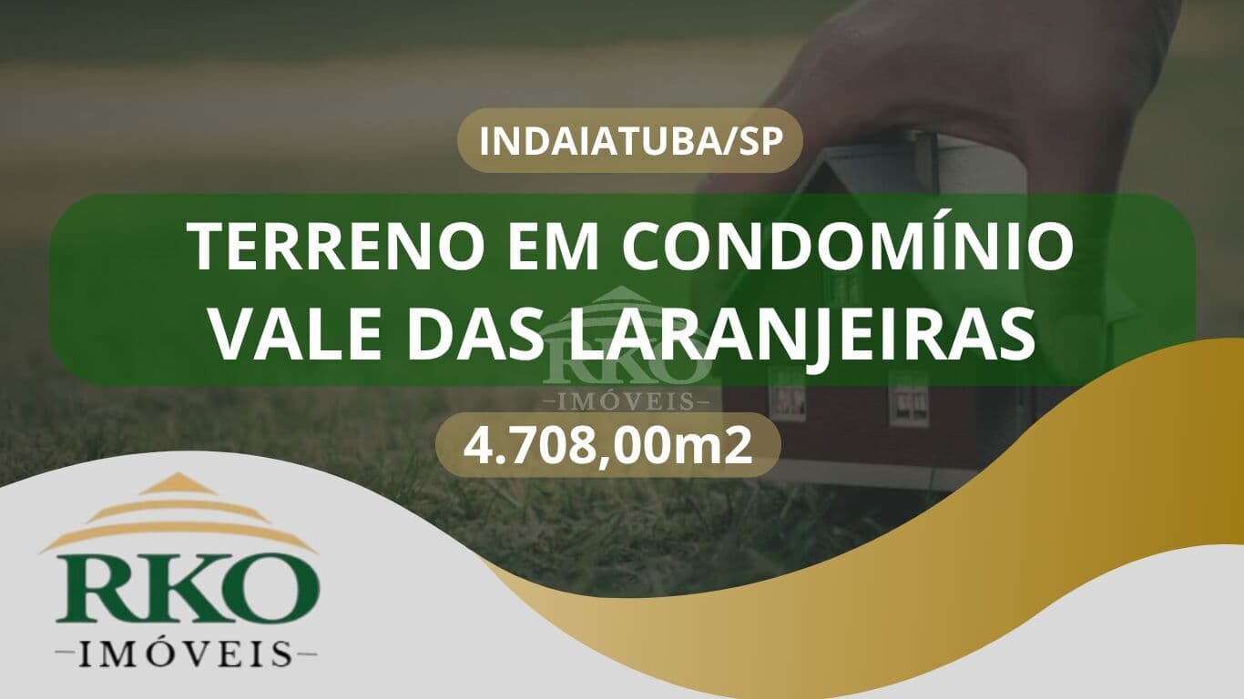 Terreno em Condomínio em Vale das Laranjeiras, Indaiatuba/SP