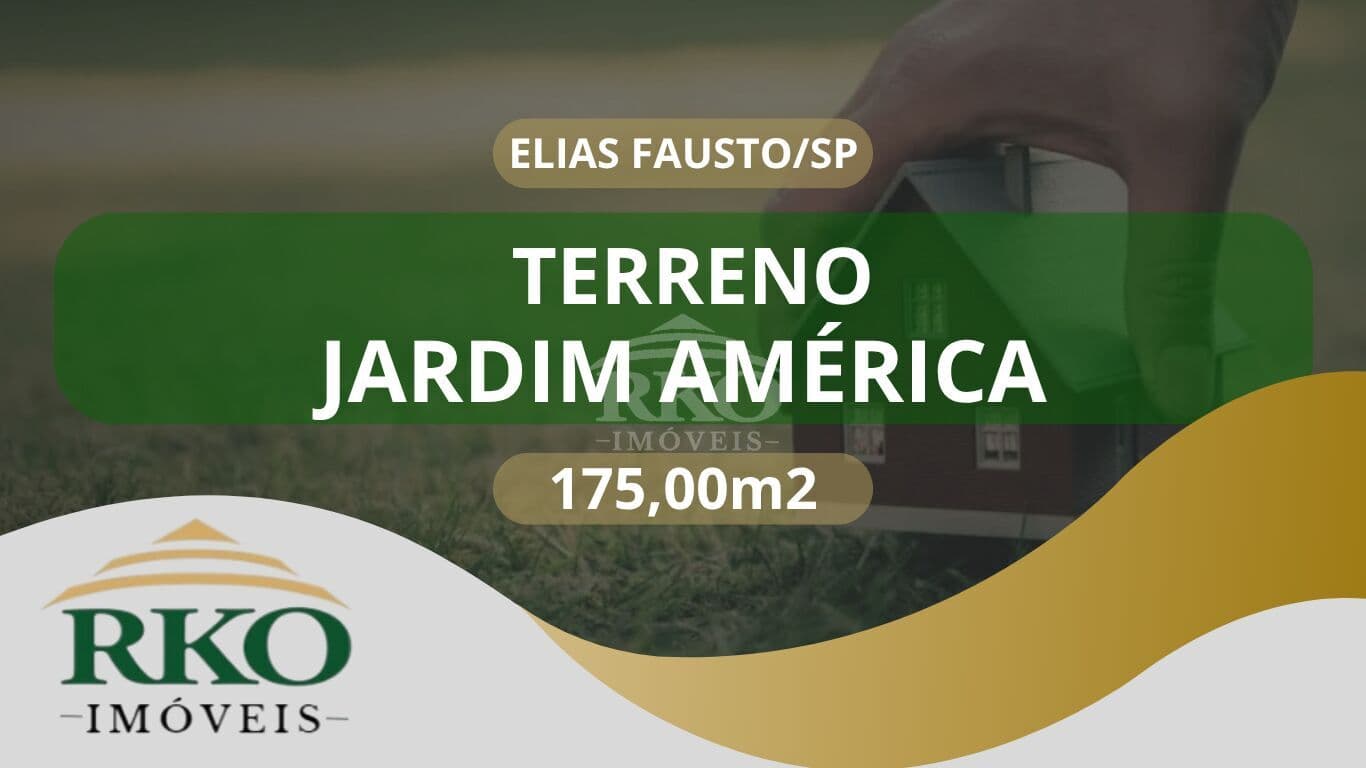 Terreno em Loteamento no Jardim América - Cardeal, Elias Fausto/SP