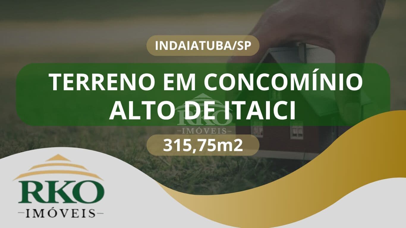 Terreno em Condomínio Alto de Itaici - Indaiatuba/SP