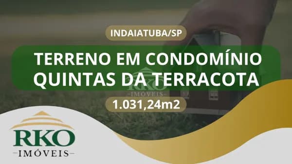 Terreno em Condomínio Quintas Da Terracota, Indaiatuba/SP