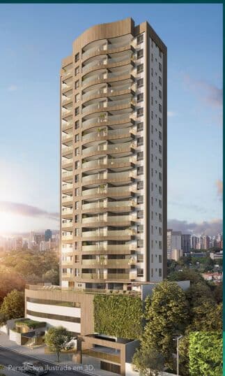 Apartamento de dois quartos no Horto Florestal