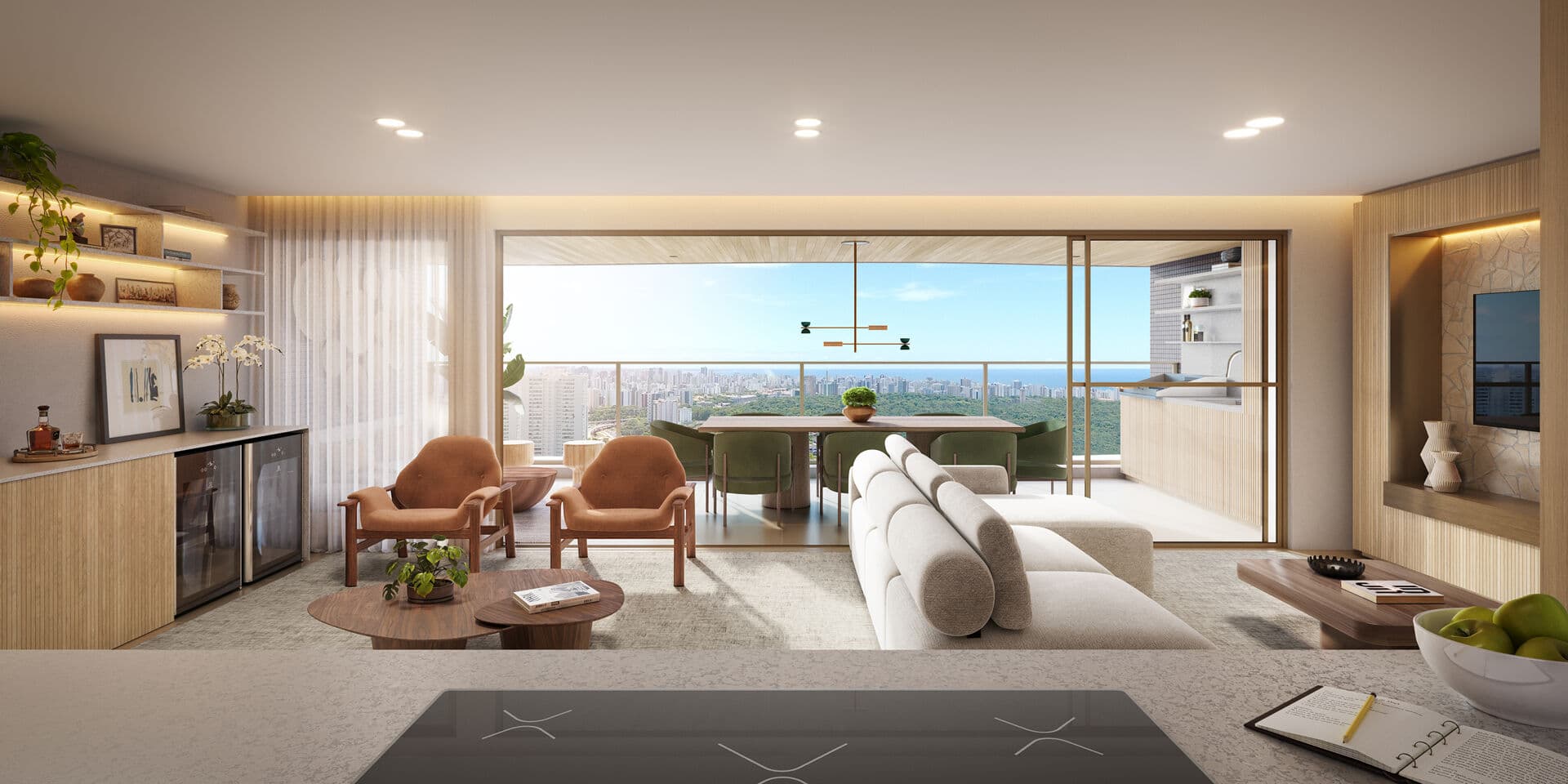Apartamento Alto Padrão em Horto Florestal, Salvador/BA