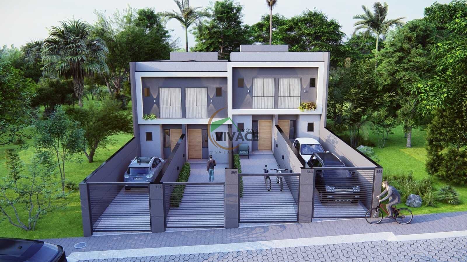 SOBRADO COM 02 SUÍTES COM AMPLO ESPAÇO DE FUNDOS E 02 VAGAS DE GARAGEM