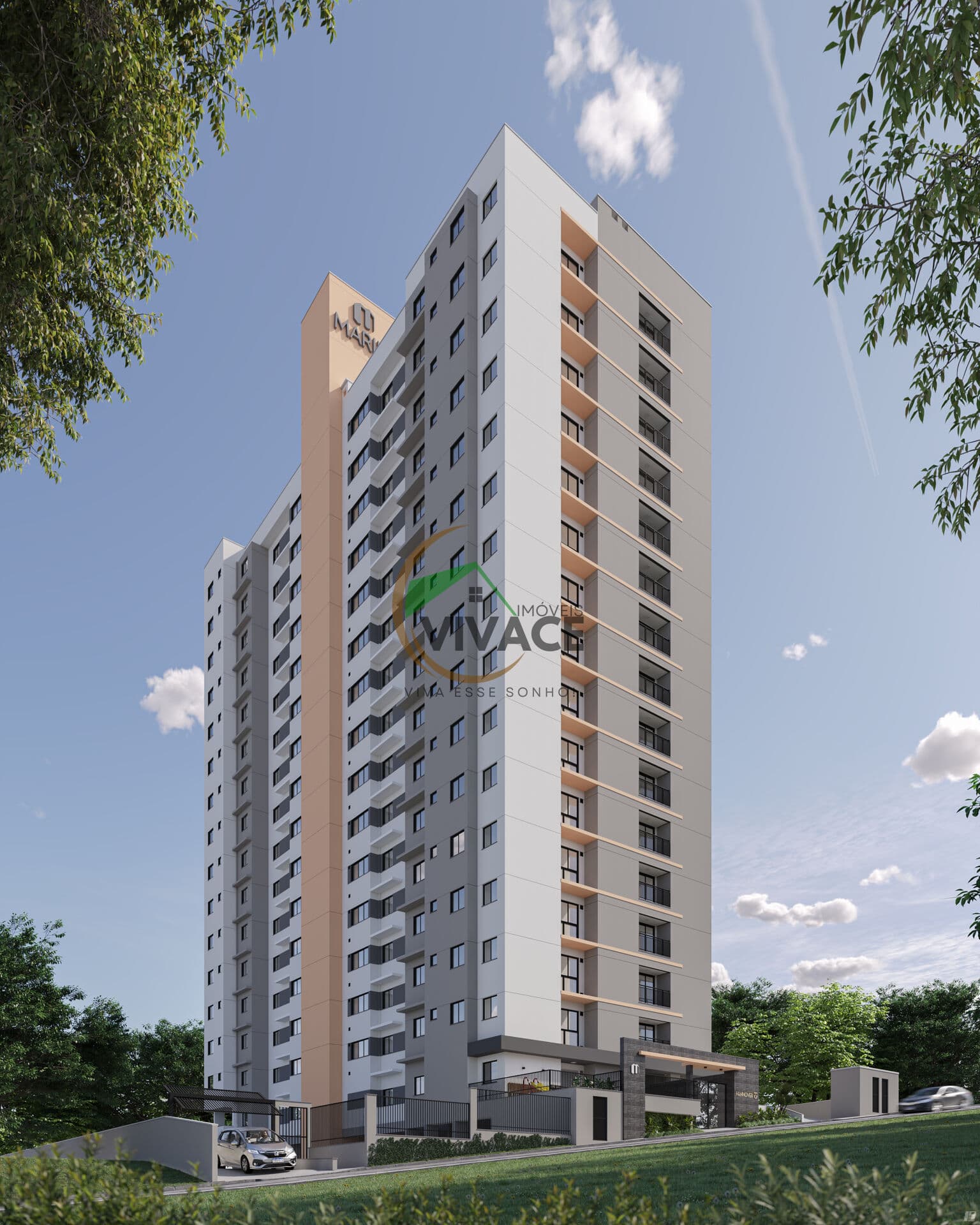 Apartamento 02 quartos Água Verde em Blumenau