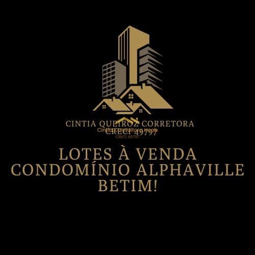 OPORTUNIDADE DE TERRENOS NO CONDOMÍNIO TERRAS ALPHA/BETIM.