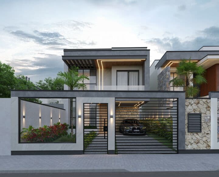 Casa Alto Padrão à Venda em Tijucas com 3 Suítes