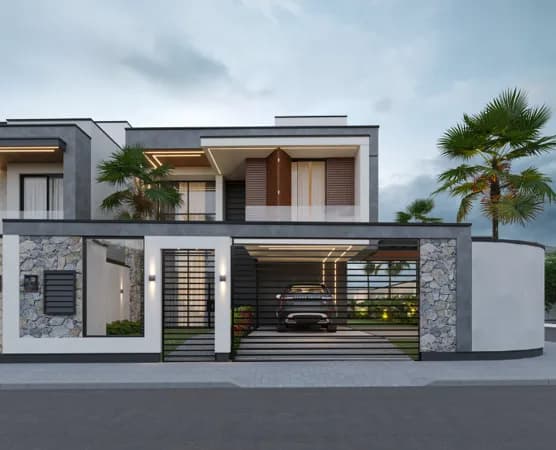 Casa Alto Padrão à Venda em Tijucas com 3 Suítes - Com Piscina