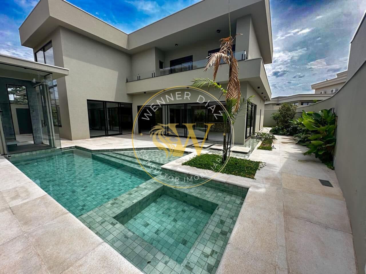 Casa de luxo à venda no Quinta do Golfe – 4 suítes, piscina aquecida e elevador