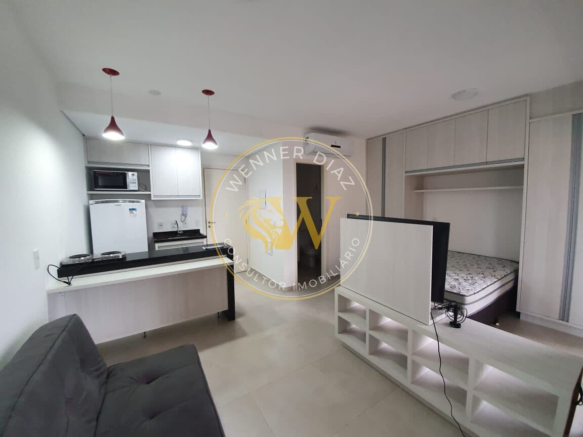 Studio Decorado e Mobiliado no Duo JK — Locação