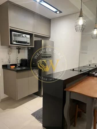 Studio Decorado e Mobiliado no Duo JK — Locação