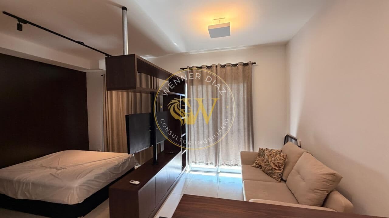 Studio Decorado e Mobiliado no Duo JK — Locação