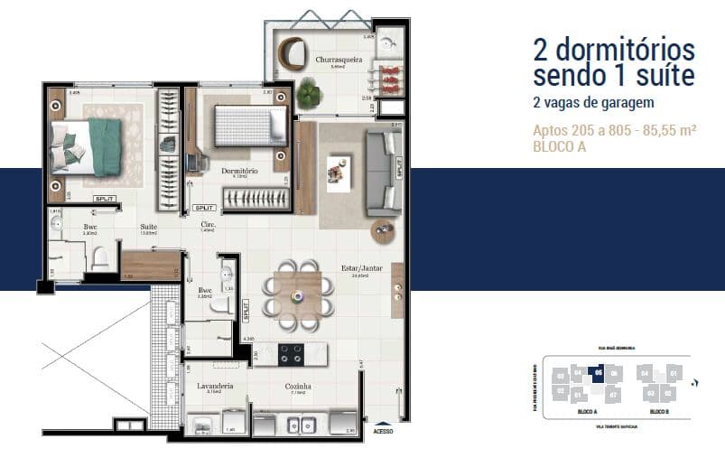 Apartamento Alto Padrão em Centro, Florianópolis/SC