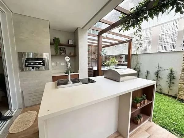 Amplo apartamento Garden com Jacuzzi
