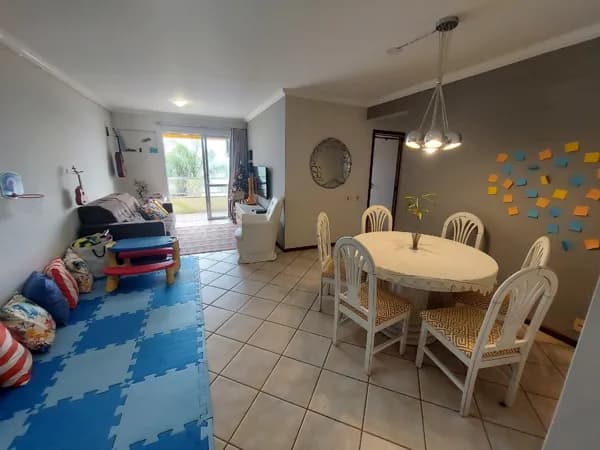 Amplo apartamento próximo a Via Gastronômica de Coqueiros