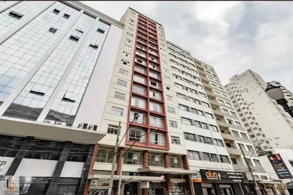 Apartamento 1 dorm. mobiliado venda Ed. Ambassador Centro Curitiba