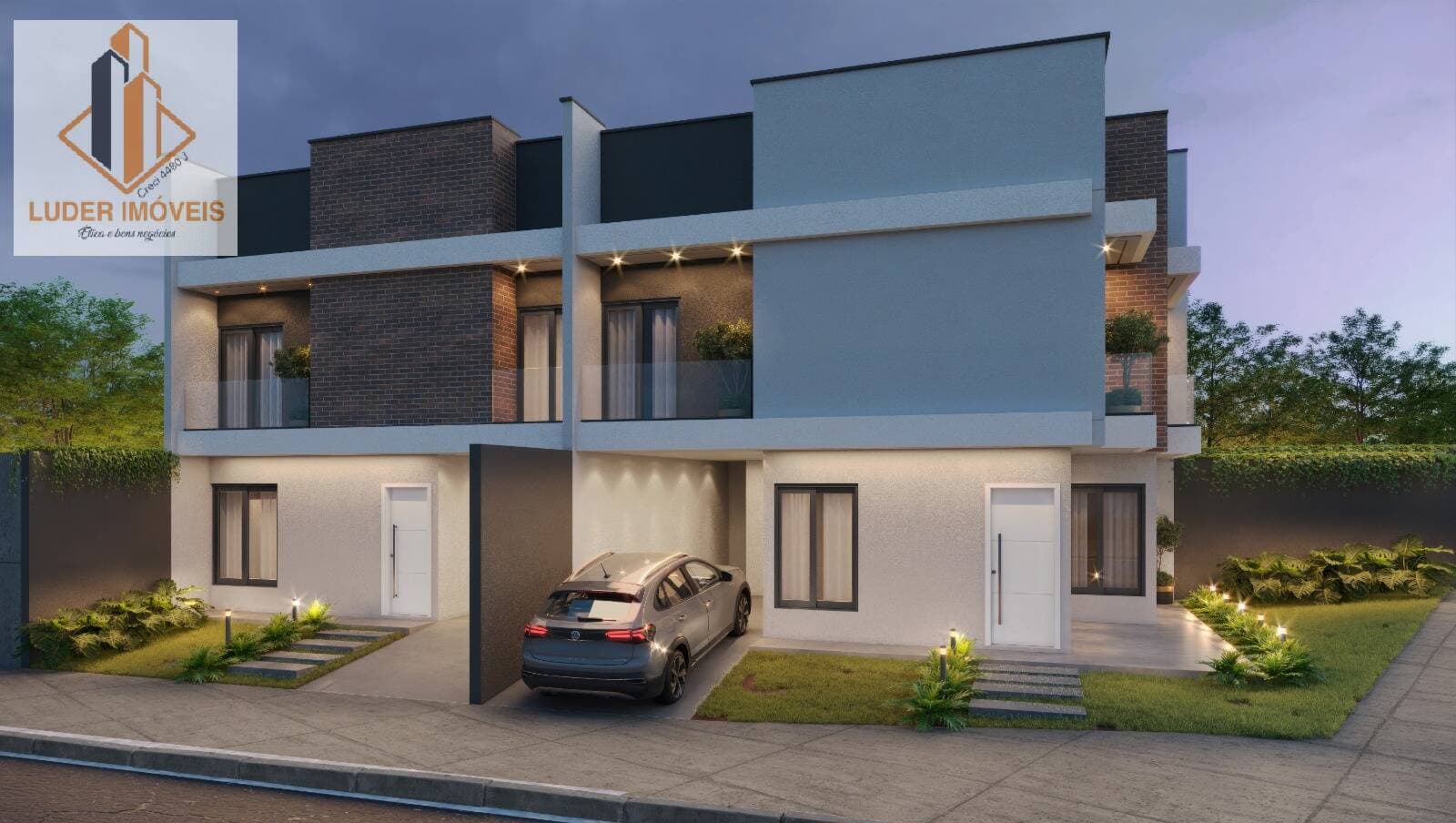 Sobrado Novo em Construção no bairro Fazendinha, Curitiba.