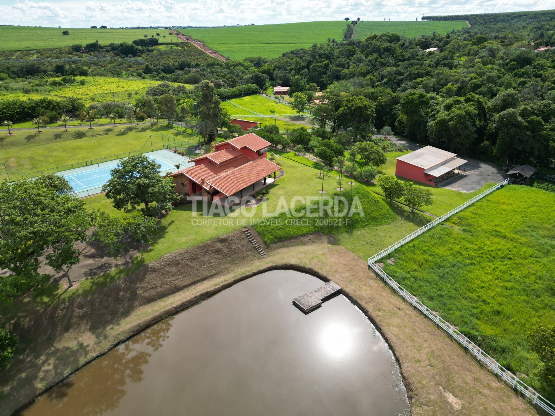 Propriedade rural completa 20 hectares e ampla estrutura, benfeitorias e lazer