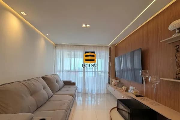Apartamento com Vista Mar e 3 Quartos à Venda em Manaíra | 300m da Praia em João Pessoa