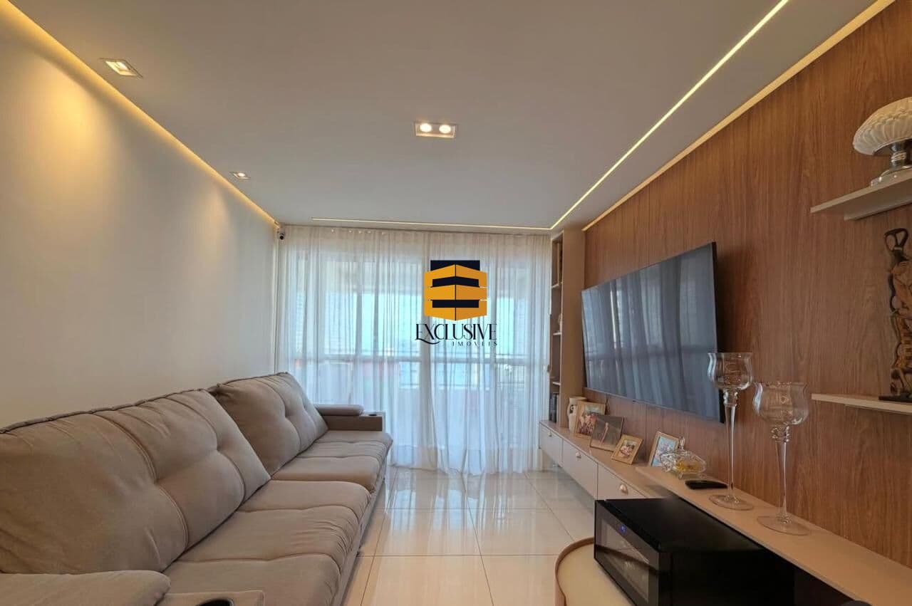 Apartamento com Vista Mar e 3 Quartos à Venda em Manaíra | 300m da Praia em João Pessoa