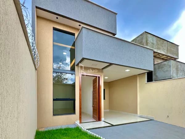 Casa 3 Quartos Com Quintal Park Solar | Portal Shopping | Goiânia