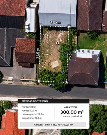 Terreno à venda em São João Batista/SC – Bairro Carmelo de Fora