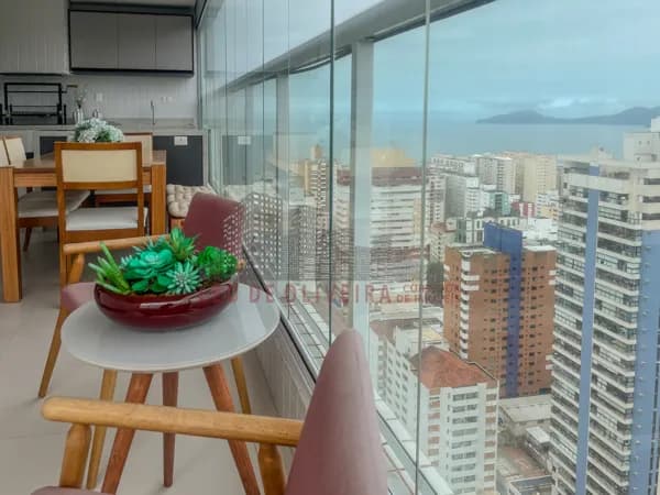 Apartamento belíssima vista mar, 3 suítes, 2vgs